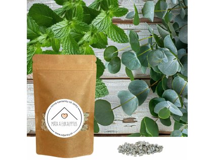 Vonné kamienky Mäta a eukalyptus 60g