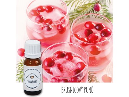 Vonný olej Brusnicový punč 10ml