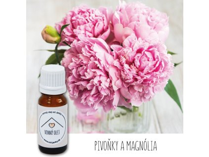 Vonný olej Pivonky a magnólia 10ml