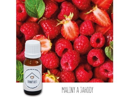 Vonný olej Maliny a jahody 10ml